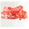 Image 1 : 50ct RARE Taiwan Salmon Pink Natural Coral Parcel (MIN-001031)