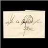 Image 1 : 1862 France Calais Stampless Cover SCARCE (STM-1996)