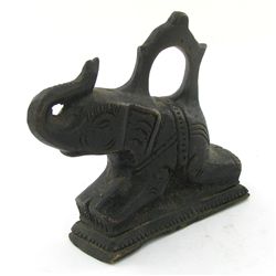 Elephant Opium Weight Early 1900s Bronze (ANT-1988)