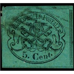 1867 Papal States 5b Stamp (STM-1061)