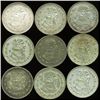 Image 1 : 1957-66 Mexico 1P VF/BU 9pcs (COI-10114)