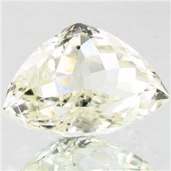 13.45ct Sparking Top Yellow Kunzite Trillion (GEM-43862)