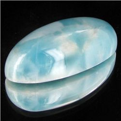 33.05ct Rare Carribean Larimar Cabochon (GEM-45611)