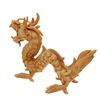 Image 4 : Handcrafter Teak Sawdust Dragon (CLB-402)