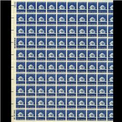 1974 US Jefferson 10c Mint Sheet (STM-1792)