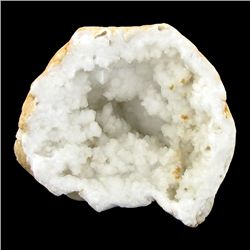 2975ct White Quartz Natural Geode Half (MIN-000160)