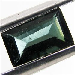 0.42ct Blue Green Tourmaline Baugette (GEM-40807)