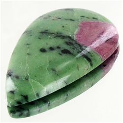 37.15ct Ruby Zosite Cabochon (GEM-45529)