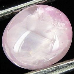 1.54ct Natural Burma Translucent Star Pink Sapphire (GEM-24321B)