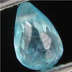 0.74ct Neon Blue Apatite Briolette (GEM-44201A)