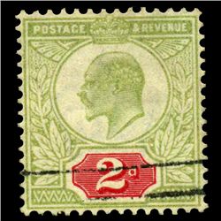 1902 Britain Edward 2p Stamp (STM-0786)