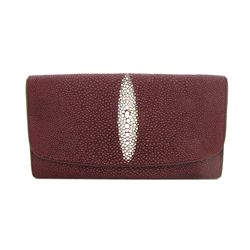 Ladies Stingray Hide Clutch Purse Wallet (ACT-318)