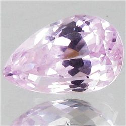 4.65ct Sparking Top Pink Kunzite Pear (GEM-43807)