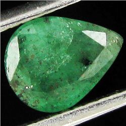 0.83ct Green Colombia Emerald Pear (GEM-44199A)