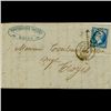 Image 1 : 1865 France 20c #26 Cover SCARCE (STM-0859)
