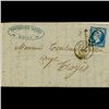 Image 1 : 1865 France 20c #26 Cover SCARCE (STM-0859)