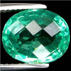 4.54ct Oval Cut Blue Green Apatite (GEM-33469)