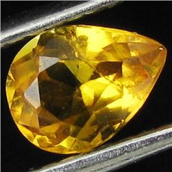 0.6ct Mandarin Orange Clinohumite Tajikistan  Pear (GEM-43970)