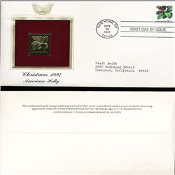 1997 US 32c First Day Cover w/ Gold Foil Replica (STM-1608)