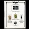 Image 1 : 1969 US Stamp Album Page 2pcs (STM-1921)