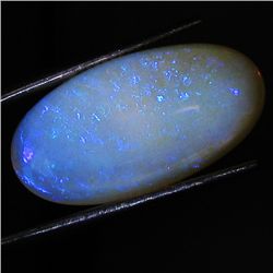 11.85ct Top Fire Australian Solid Opal Cab (GEM-46530)