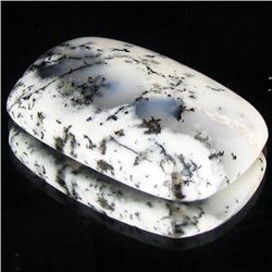 29.05ct Dendrite Opal Cabochon (GEM-45481)