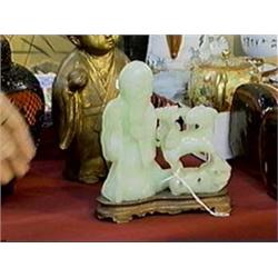 Well-detailed, Chinese carved translucent pal