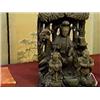 Image 1 : Well-carved and detailed, Chinese wood Buddhi