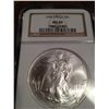 Image 1 : 1993 Pure Silver Eagle NGC MS-69