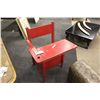 Image 1 : RED SCHOOL DESK