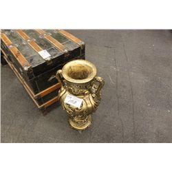 DECORATIVE GOLD VASE - URN STYLE