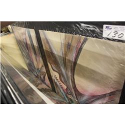 ASSORTMENT OF LARGE UNFRAMED PRINTS