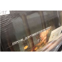 ASSORTMENT OF LARGE UNFRAMED PRINTS