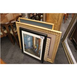 ART COLLECTION - 4 FRAMED PRINTS