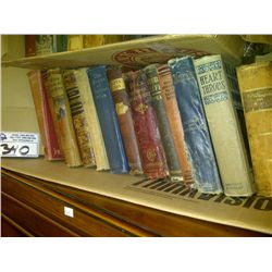 COLLECTION OF ANTIQUE BOOKS - ASSORTED THEMES