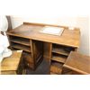 Image 1 : VERY TALL/LARGE DESK WITH SLANTED FRONT -