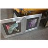 Image 1 : 2 SILVER FRAMED PRINTS