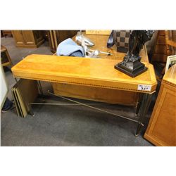 BUFFET WITH SIDE DRAWERS, SIDE TABLE WITH METAL