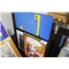 Image 1 : COLLECTION OF 4 FRAMED/ABSTACT PRINTS -