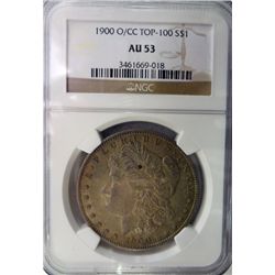 1900-O/CC MORGAN DOLLAR NGC AU53 NICE