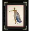 Image 6 : ERTE Diva Suite I & II Signed Framed Prints