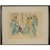 Image 1 : LeRoy Neiman Signed AP Art Print Olympic Village Frmd
