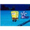 Image 2 : SpongeBob Orig Production Cel & Background Spooky Night