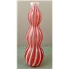 Image 1 : Fenton New World Cranberry Rib Optic Glass Decanter