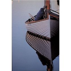 Art Print Dreamin' John Peer Boat on Open Water