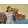 Image 2 : Original Painting on Canvas Religious Scene Art Large