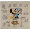 Image 1 : Disney Mickey Minnie Sericel Animation Art Voice Signed