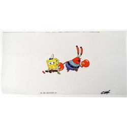 Cel Mr. Krabs Style Original Art Production Spongebob