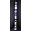 Image 1 : Colorful Art Totem Fabric Wrapped Sculpture