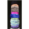 Image 2 : Colorful Art Totem Fabric Wrapped Sculpture